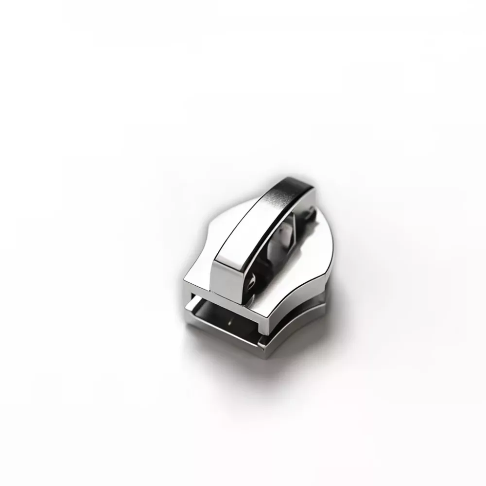 Controle deslizante de bloqueio automático para zíper de nylon