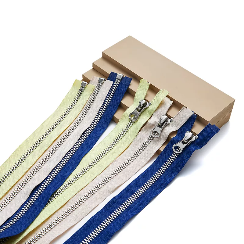 Zíper de metal reciclado