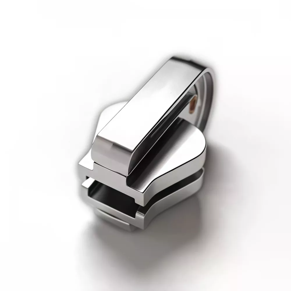 Controle deslizante reversível para zíper de plástico