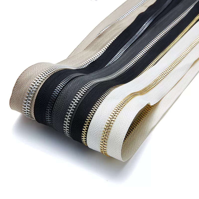 Zíper de metal padrão