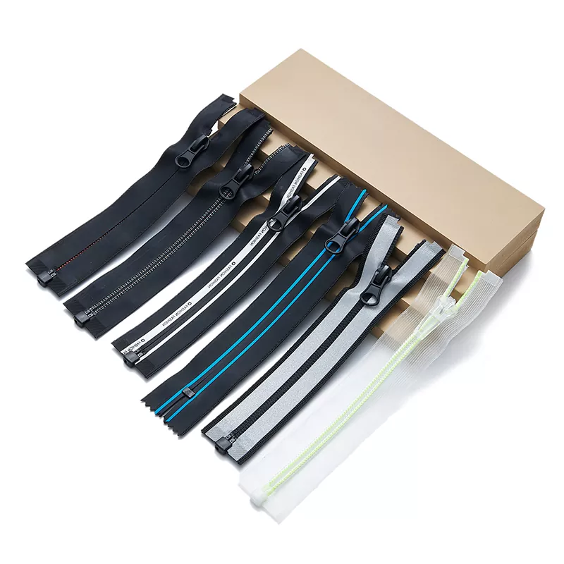 Zíper de nylon impermeável